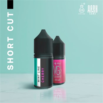 Ароматизатор DARK X SIZE Mint Line - "Cherry" (Сочная вишня с мягкой мятной свежестью) (SHORT CUT)