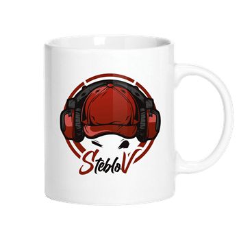 Кружка керамическая 330 мл StebloV Logo