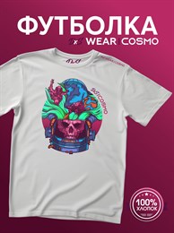 Белая с коротким рук. DXS WEAR - COSMO SPLASH (100%хлопок) JvohAbGtguE6p7zNxagmq3