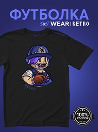 Черная с коротким рук. DXS WEAR - RETRO COP (100%хлопок) pE6XLMJNiQ3F4IWvybj2y0