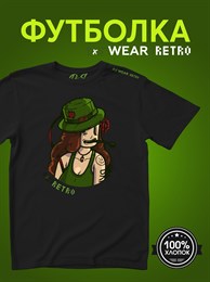 Черная с коротким рук. DXS WEAR - RETRO GARDEN (100%хлопок) 46fqKCpNiLucmJbq9zybO0