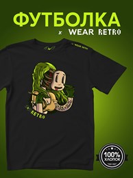 Черная с коротким рук. DXS WEAR - RETRO LIMBO (100%хлопок) z5GxMRJwg-p3NQ60FPUaM0