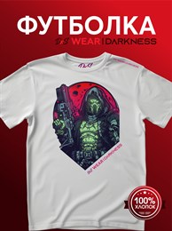 Белая с коротким рук. DXS WEAR - DARKNESS KILLER (100%хлопок) taQ4-2okgqYZA7m3omapy1