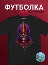 Черная с коротким рук. DXS WEAR - DARKNESS MONARCH (100%хлопок) LloFjXDfihgftEK7v50iz3