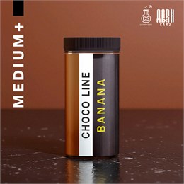 Ароматизатор DARK X SIZE CHOCO LINE - "BANANA" (Спелый банан в нежном молочном шоколаде) (MEDIUM+) 66COZtuyi0esJYFRpokJb2