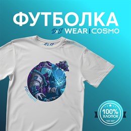 Футболка белая с коротким рук. DXS WEAR - COSMO LAST (100%хлопок) 0UjvFS-PgvxCxo1fPDPHg2